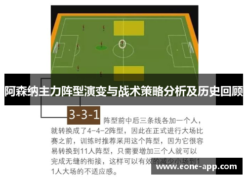 阿森纳主力阵型演变与战术策略分析及历史回顾